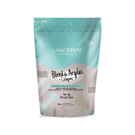Blend de Argilas + Colágeno Facial e Corporal Labotrat 100g