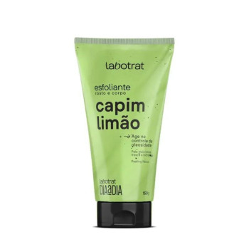 Esfoliante Corpo e Rosto Capim Limão Dia a Dia Labotrat 150g