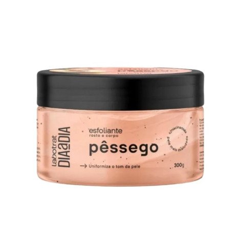 Esfoliante Labotrat Pêssego Corpo e Rosto Dia a Dia 300g