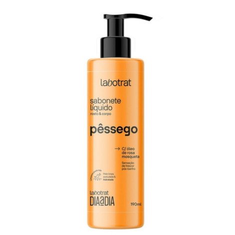 Sabonete Líquido Labotrat Dia a Dia Pêssego 190ml