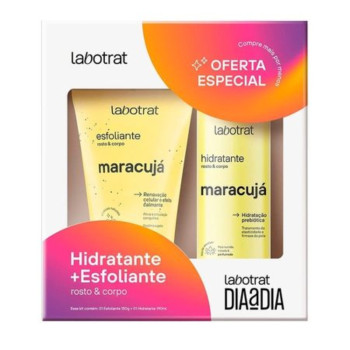 Kit Labotrat Dia a Dia Maracujá Esfoliante 150g + Hidratante 190ml