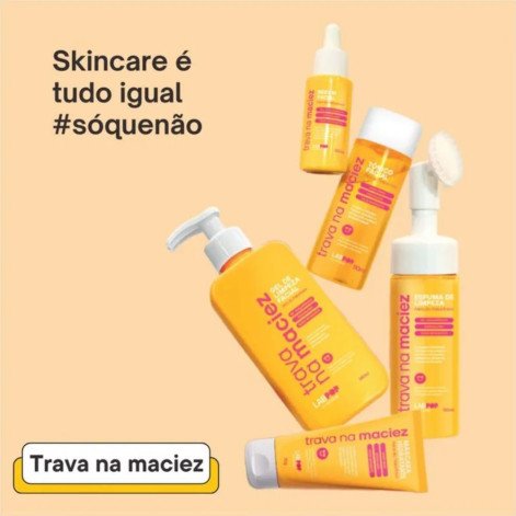 Espuma Limpeza Facial Trava Na Maciez Labpop Labotrat 130Ml