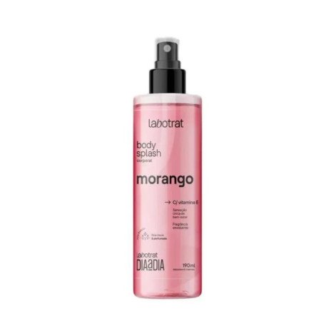 Body Splash Dia a Dia Morango Labotrat 190ml