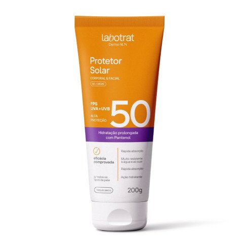 Protetor Corporal & Facial Gel Creme FPS 50 200g