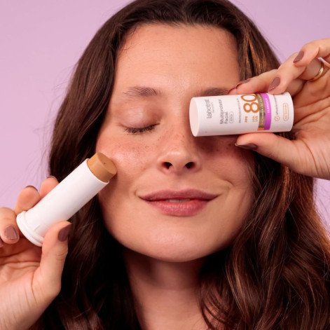 Multiprotetor Labotrat Stick Dermo Sun Fps 80 Cor Bronze 15g