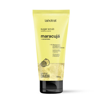 Esfoliante Sugar Scrub Maracujá 180g Labotrat Com Ceramidas Maracujá