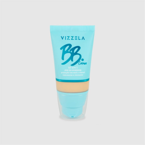 Base Liquida BB Cream Vizzela 10 em 1 FPS 30 Cor 01 35g
