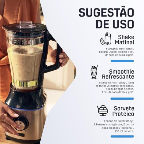 Fresh Whey Dux Human Health Chocolate e Pasta de Amendoim 900g