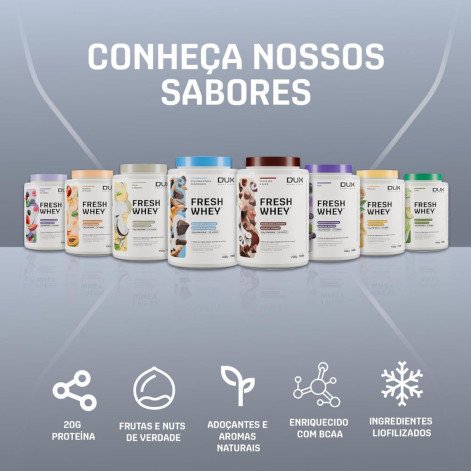 Fresh Whey Dux Human Health Chocolate e Pasta de Amendoim 900g