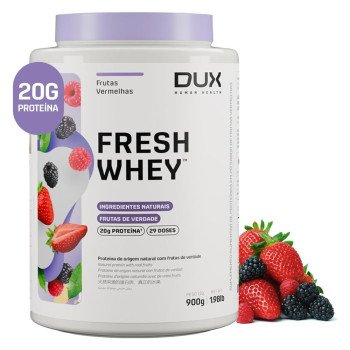 Fresh Whey Protein Sabor Frutas Vermelhas Dux Human Health 900g