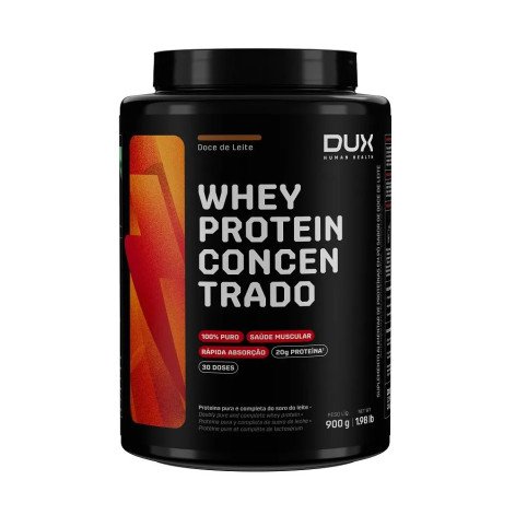 Whey Protein Concentrado Doce de Leite 900g Dux