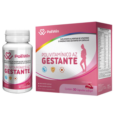 Poliwin Gestante C/30 Capsulas