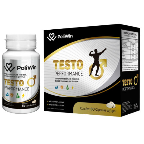 Poliwin Testo C/60 Capsulas