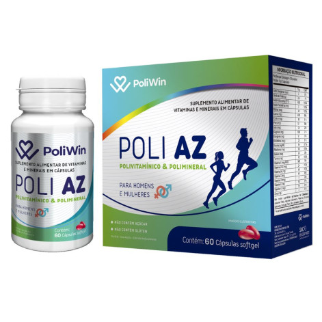 Poliwin Poli Az C/60 Capsulas