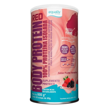 Suplemento Equaliv Body Protein Red 600G