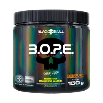 Pré Treino Black Skull Bope Fruith Punch 150G