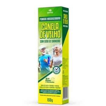 Pomada Canela De Velho Com Sebo De Carneiro 150g Avvio