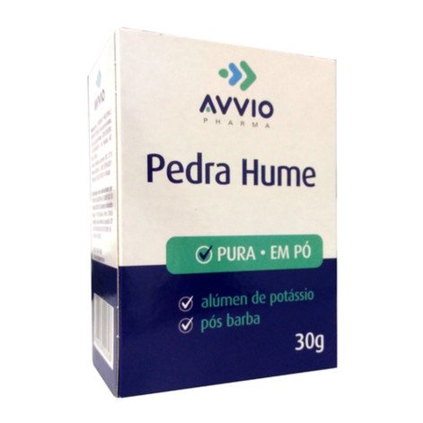 Pedra Hume Em Pó Sache Avvio 30 Gramas