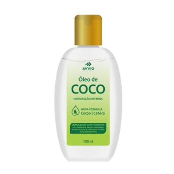 Óleo De Coco e Vitamina E Capilar e Corporal Avvio 100Ml