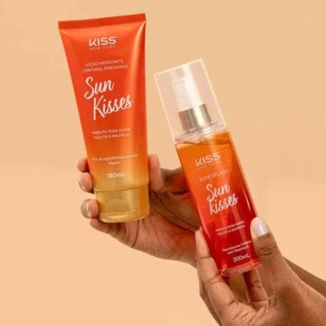 Loção Hidratante Corporal Kiss New York Sun Kisses 180ml