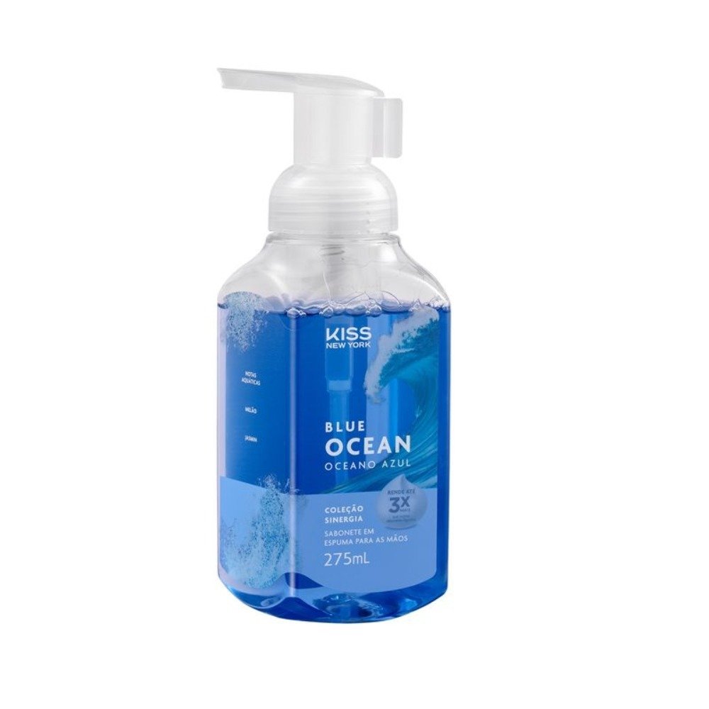 マリンズゲル&ソープ EX MARINE'S GEL&SOAP EX Sabonete em Espuma Para Mãos Kiss New York Blue Ocean 275ml