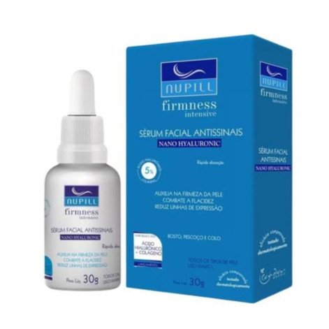 Sérum Facial Antissinais Nupill Firmness Intensive Nano Hyaluronic 30g