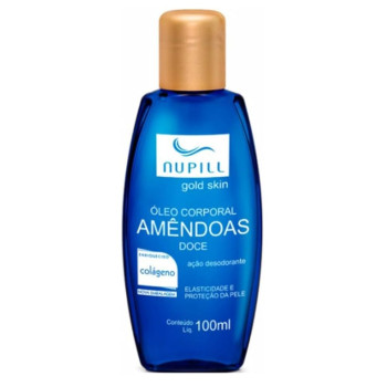 Nupill Oleo Amendoa Colageno Natural Gold 100ML