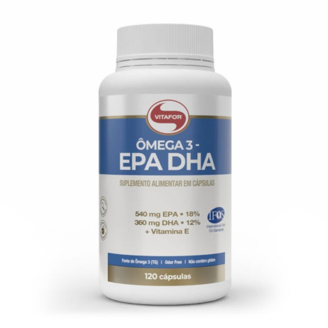 Ômega 3 Epa e Dha Vitafor 1000Mg 120 Cápsulas