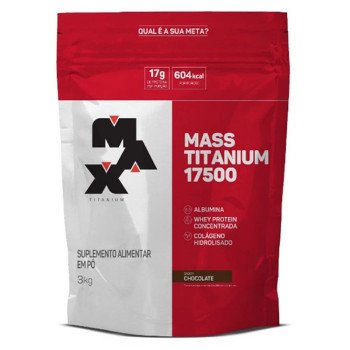 Hipercalórico Max Titanium Mass Titanium 17500 Chocolate 3kg