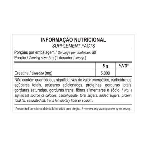 Suplemento Alimentar De Creatina Em Pó Max Titanium Creatine 300g