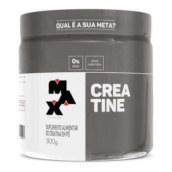 Suplemento Alimentar De Creatina Em Pó Max Titanium Creatine 300g