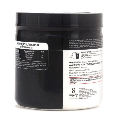 L-Glutamina em Pó L-G Max Titanium 300g