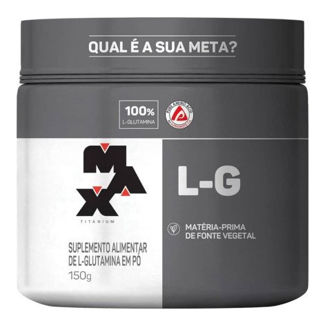 Suplemento Alimentar Max Titanium LG Glutamina 150g