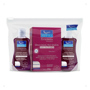Kit Facial Nupill Pele Sinsivel Sabonete+Serum+Locao