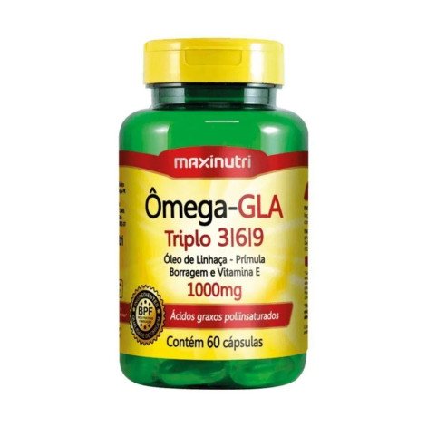 Ômega Gla Triplo 369 Maxinutri 1000mg C 60 cápsulas