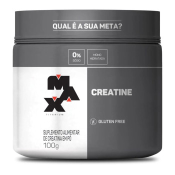 Creatina 100g Max Titanium 100 G Natural