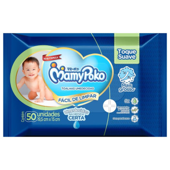 Toalhas Umed Mamypoko Toq Suave 50Un