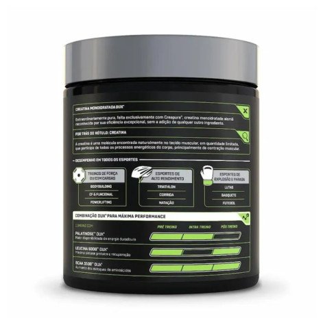 Creatina Monohidratada 100% Creapure Sem Sabor Pote 300g