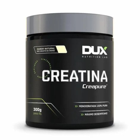 Creatina Monohidratada 100% Creapure Sem Sabor Pote 300g