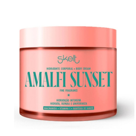 Hidratante Corporal Skelt Amalfi Sunset Laranja 200g