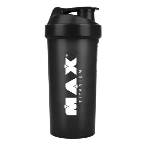Coqueteleira Max Titanium Preta 700 ML