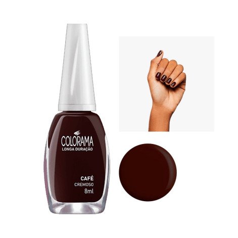 Esmalte Colorama Cremoso Café 8ML