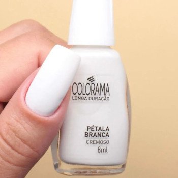 Esmalte Colorama Intenso Cremoso Pétala Branca 8ml