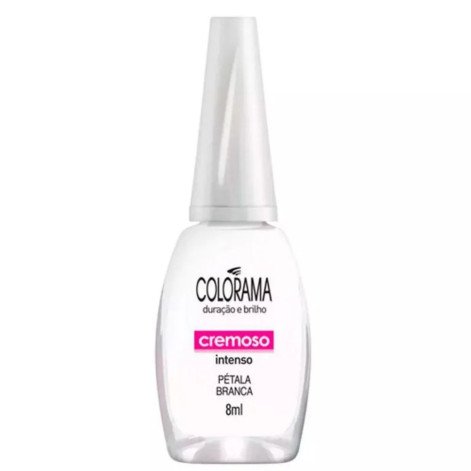 Esmalte Colorama Intenso Cremoso Pétala Branca 8ml