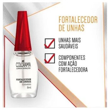 Esmalte Colorama Cuidados Fortalecedora Unhas 8ML