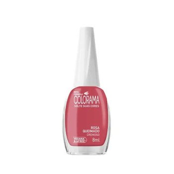 Esmalte Cremoso Colorama 8ml - Rosa Queimado