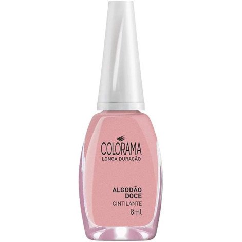 Esmalte Colorama Cintilante Algodao Doce 8ml