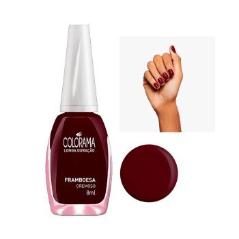 Esmalte Colorama Verniz Framboesa 8ml