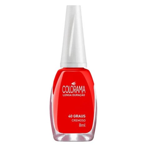 Esmalte Cremoso 40 Graus Colorama 8Ml