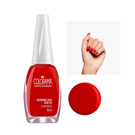Esmalte Colorama Vermelho Ivete 8ML